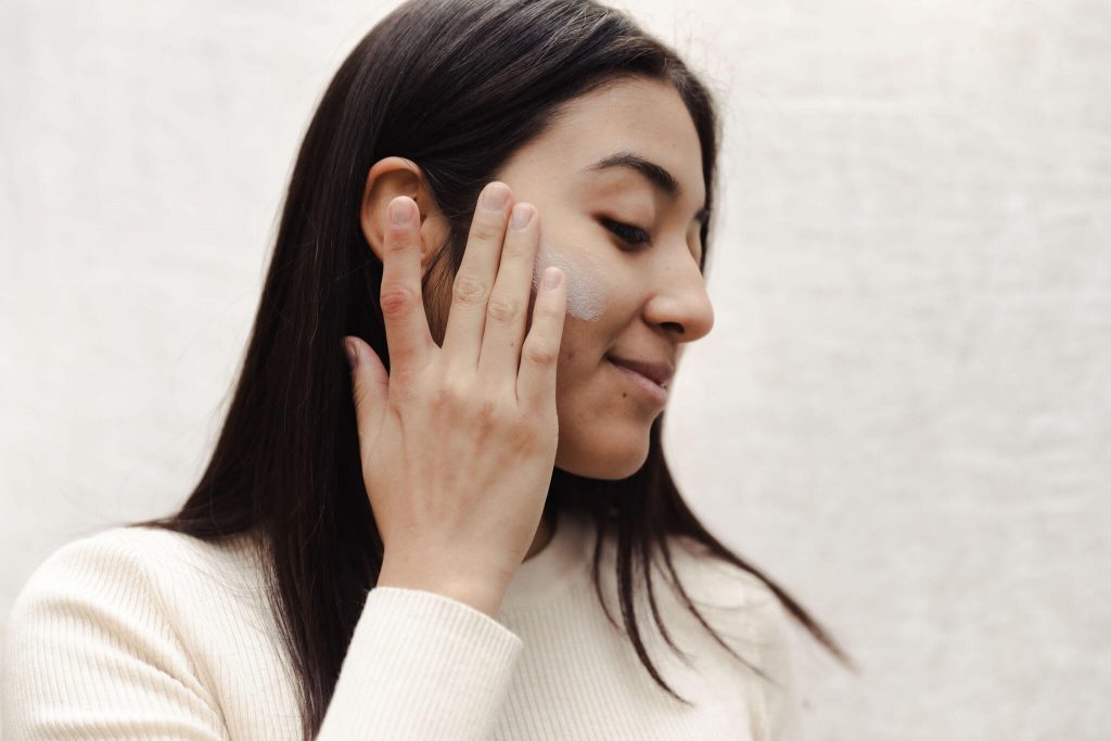 product photography for organic skincare