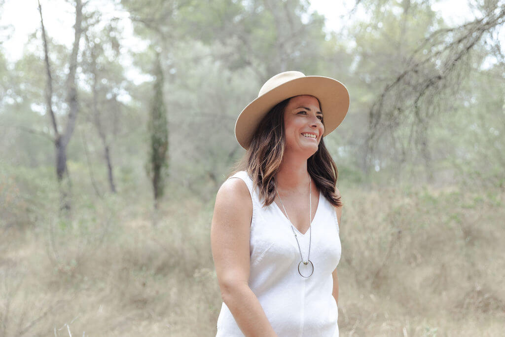 Belinda in nature to show the importance of fresh air